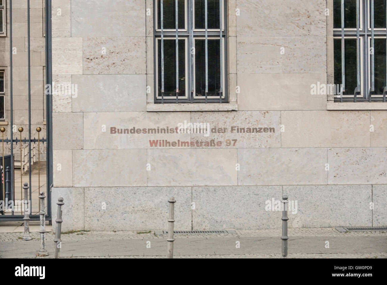 Federal Ministry of Finance in Berlin Finanzministerium Stock Photo