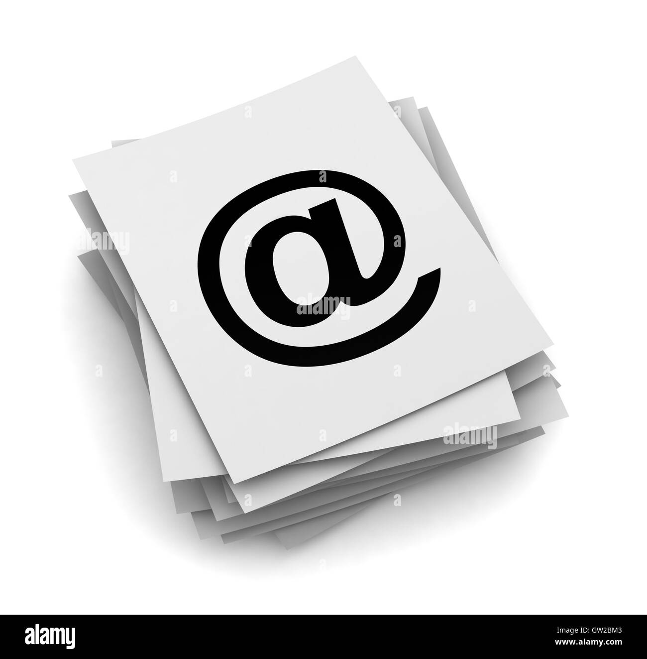 Stack of post it Black and White Stock Photos & Images - Alamy