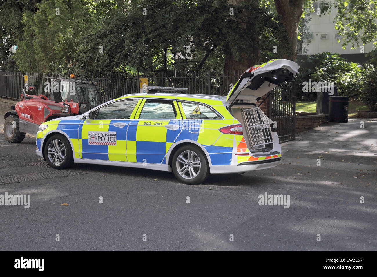 city of london police dog unit Stock Photo