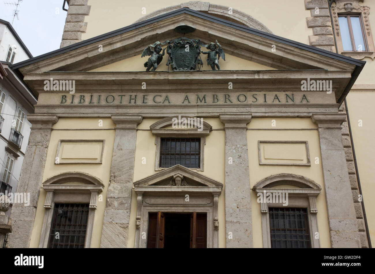 Biblioteca ambrosiana milan hires stock photography and images Alamy