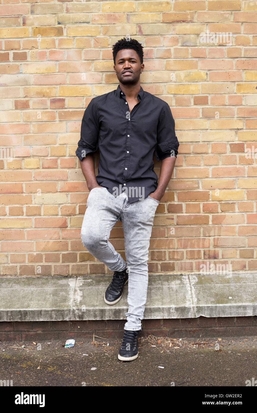 portrait of a african american man Stock Photo