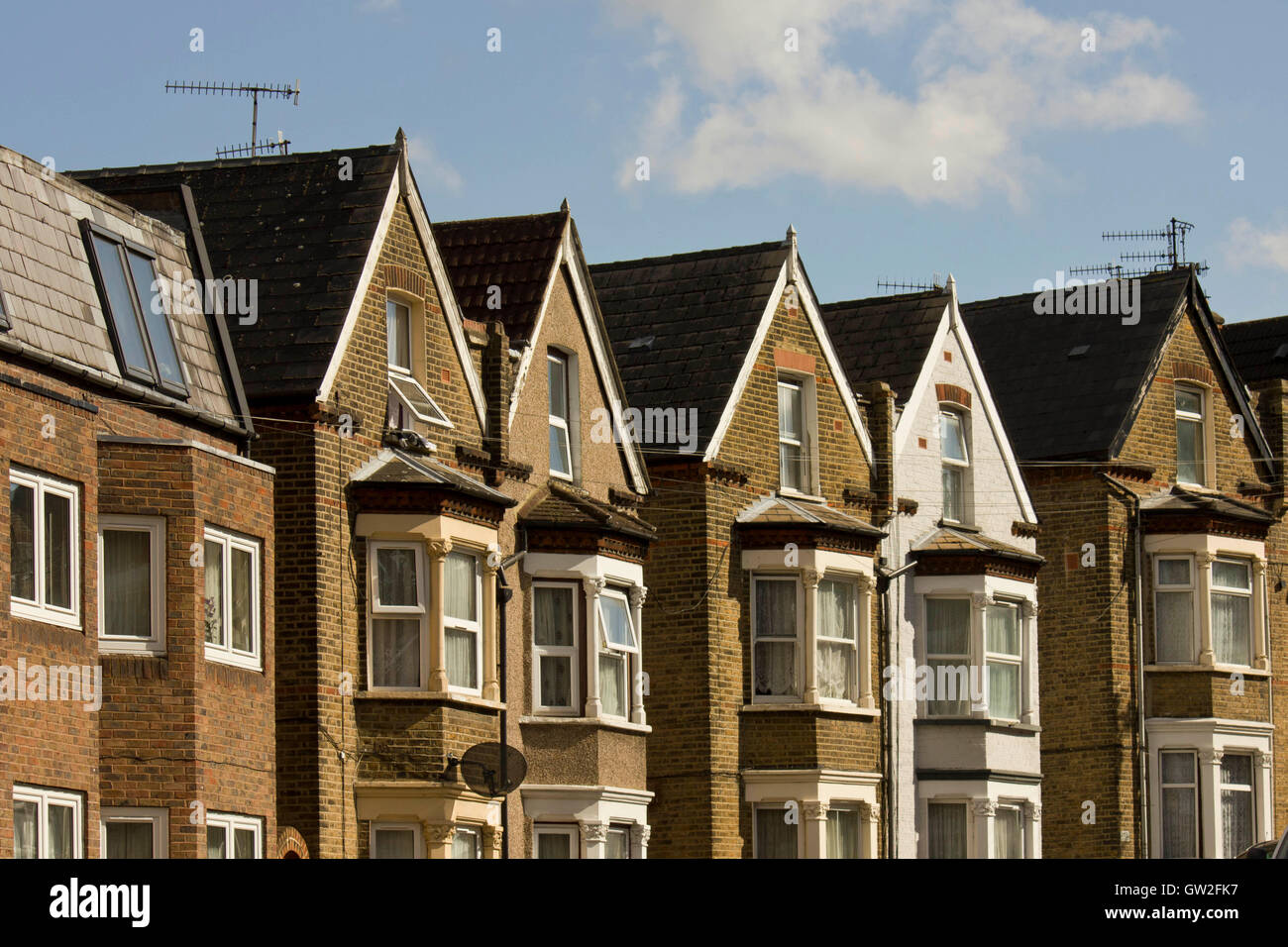 Typical house flat roof built hi-res stock photography and images - Alamy