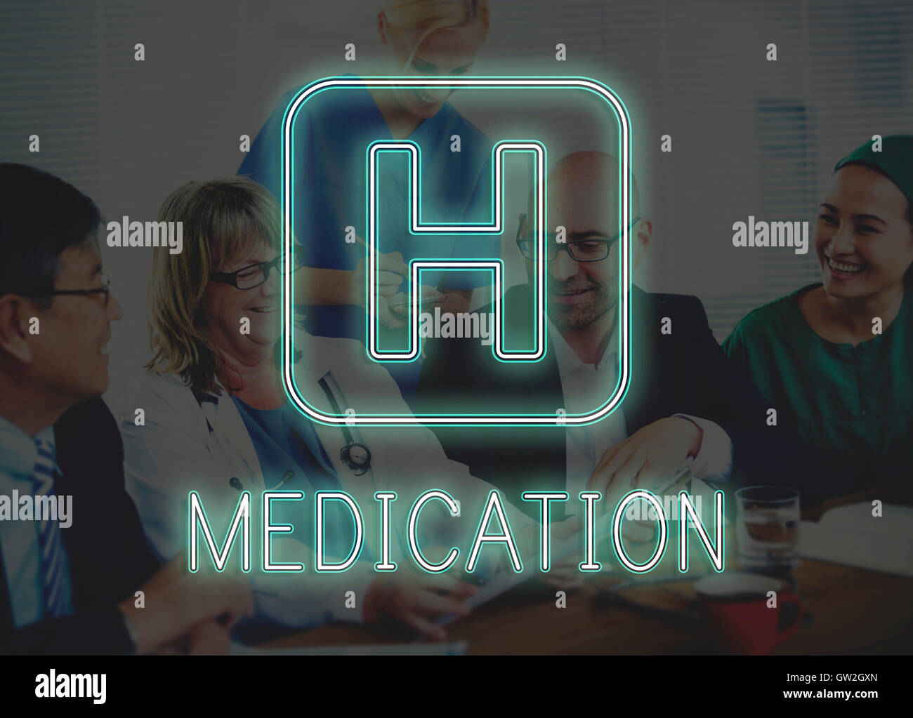 Hospital Cross Health Treatment Icon Graphic Concept Stock Photo - Alamy