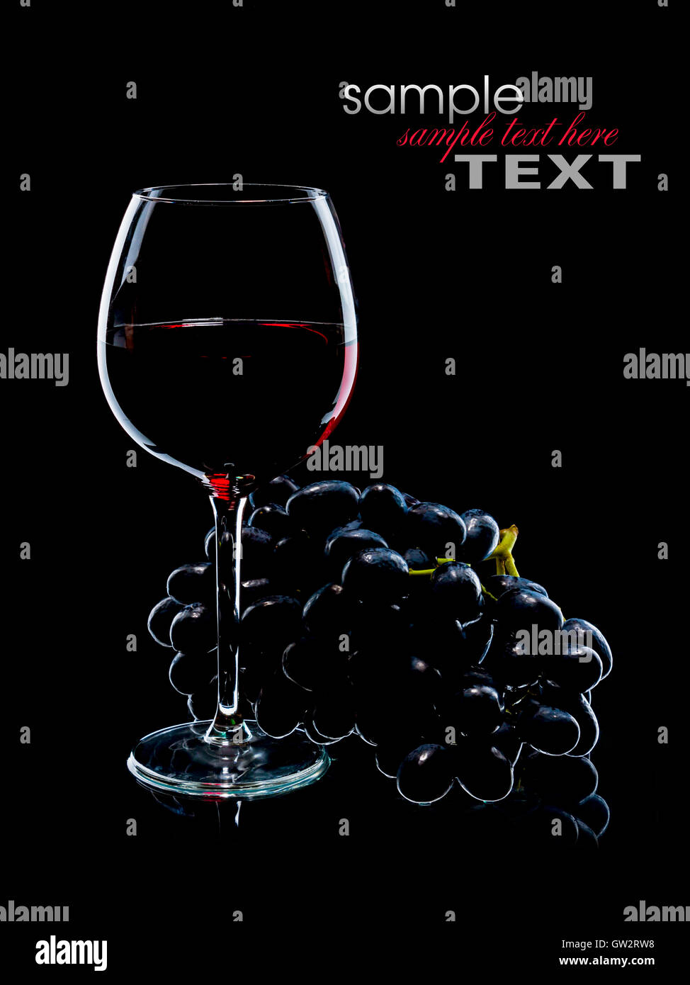 Grape red wine Stock Photo - Alamy