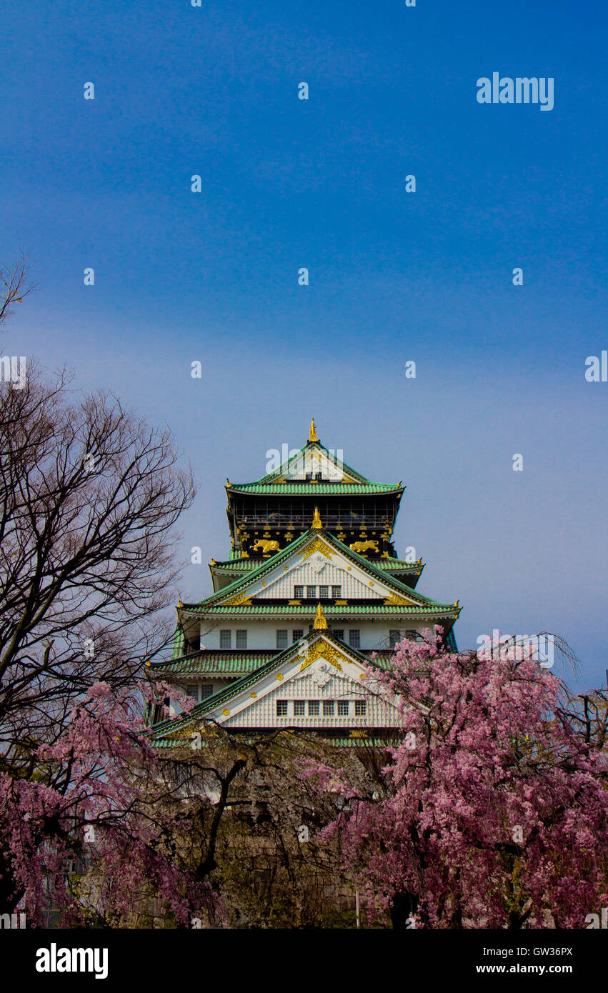 Osaka Castle Stock Photo