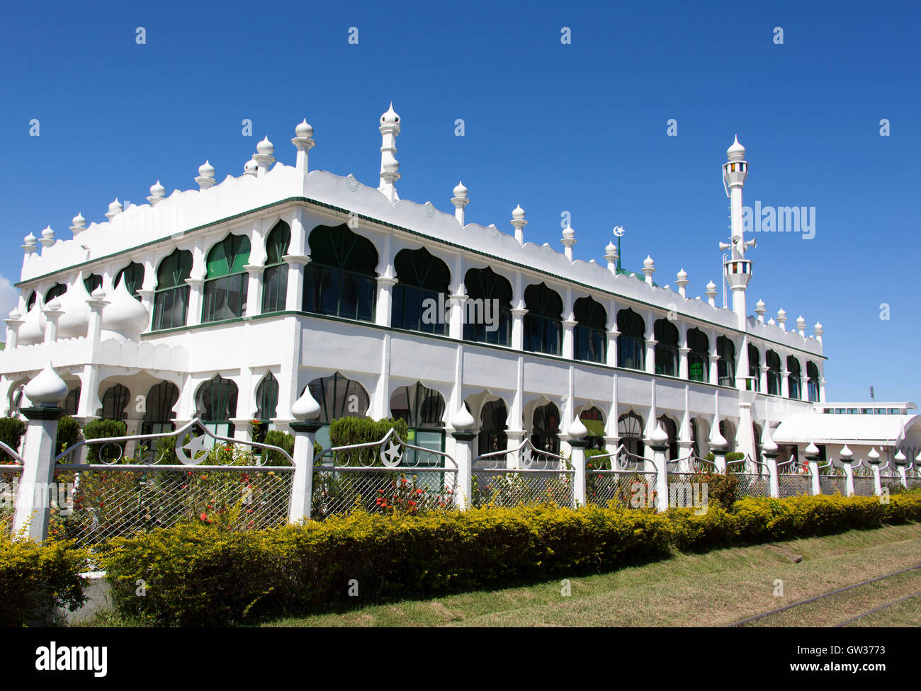 Eastern style building in Lautoka, the second largest city in Fiji. Stock Photo