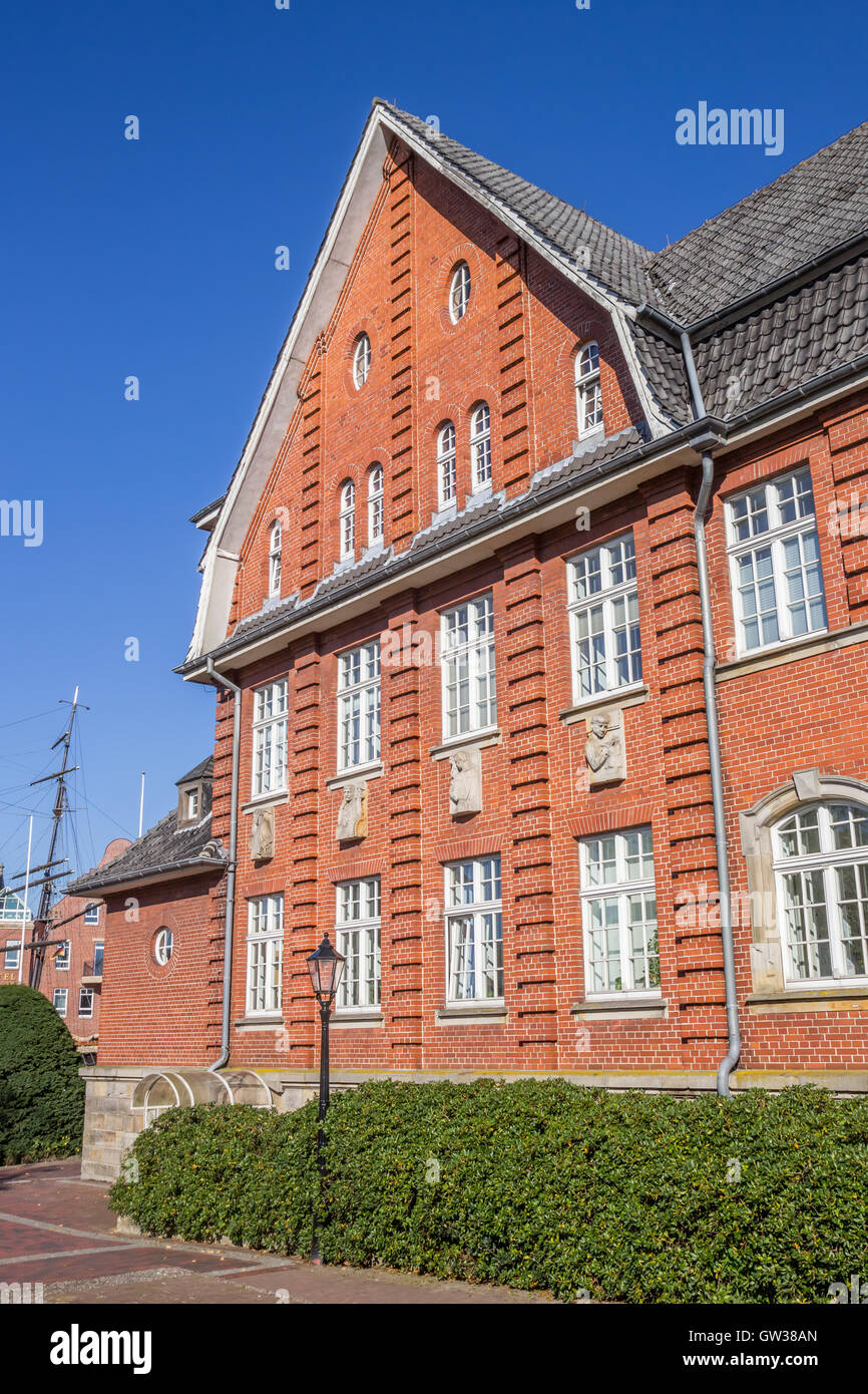 Historical town hall in the center of Papenburg, Germany Stock Photo