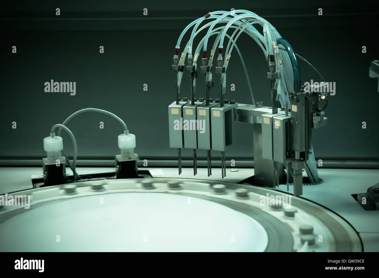 centrifuge. advanced laboratory equipment. photo Stock Photo Alamy