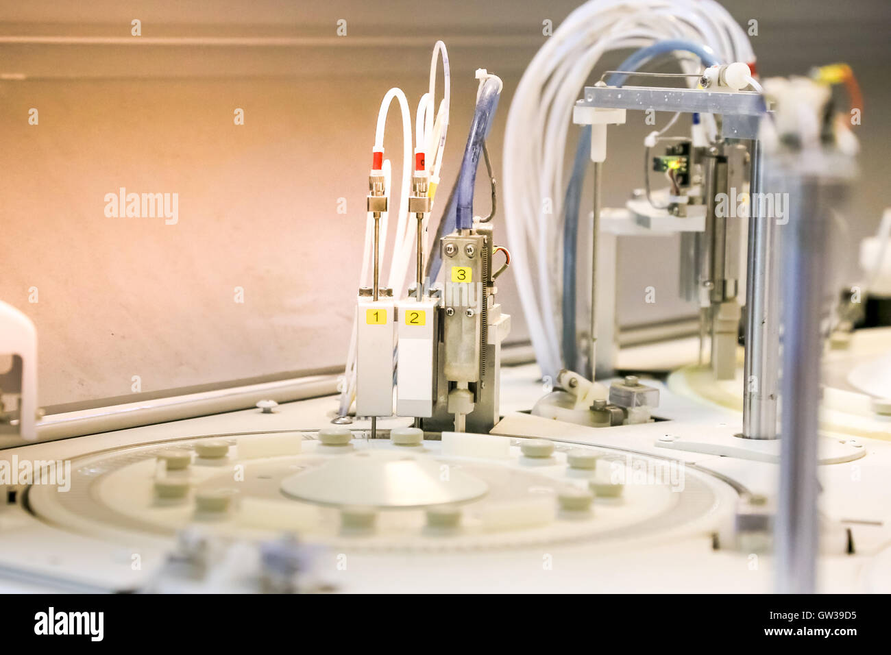 centrifuge. advanced laboratory equipment. photo. Stock Photo