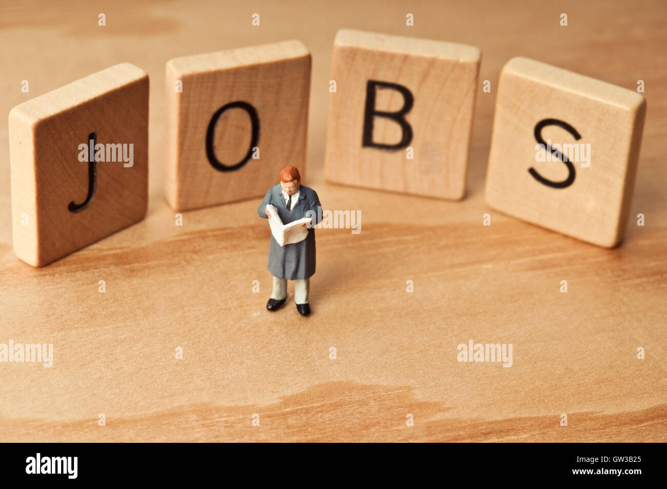 job searching concept Stock Photo