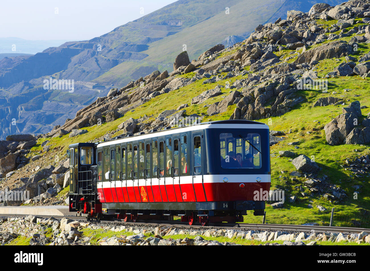 Snowdon Mountain Railway Stock Photo Alamy Snowdon Mountain Railway Stock Photo Alamy