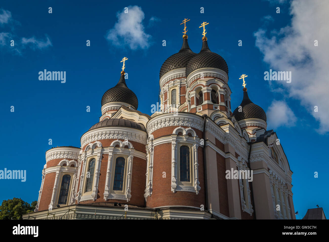 Alexander Nevsky Cathedral, Tallinn Stock Photo