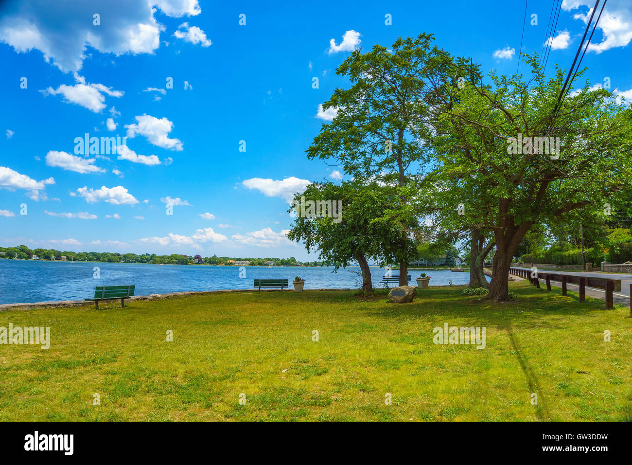 The wonderful Cove Island Park at Stamford, a city in Fairfield County