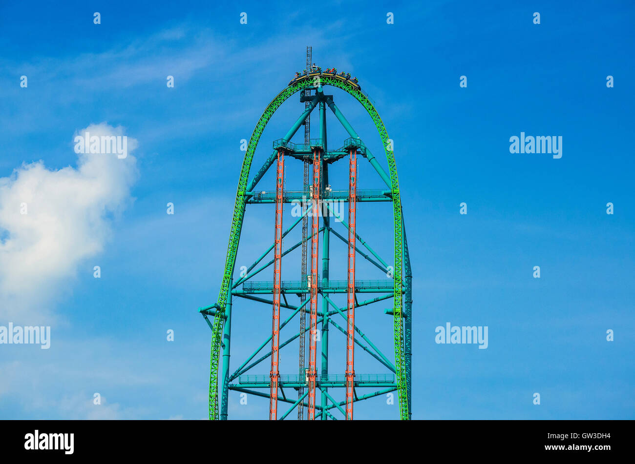 kingda ka is the tallest and fastest roller coaster in north america