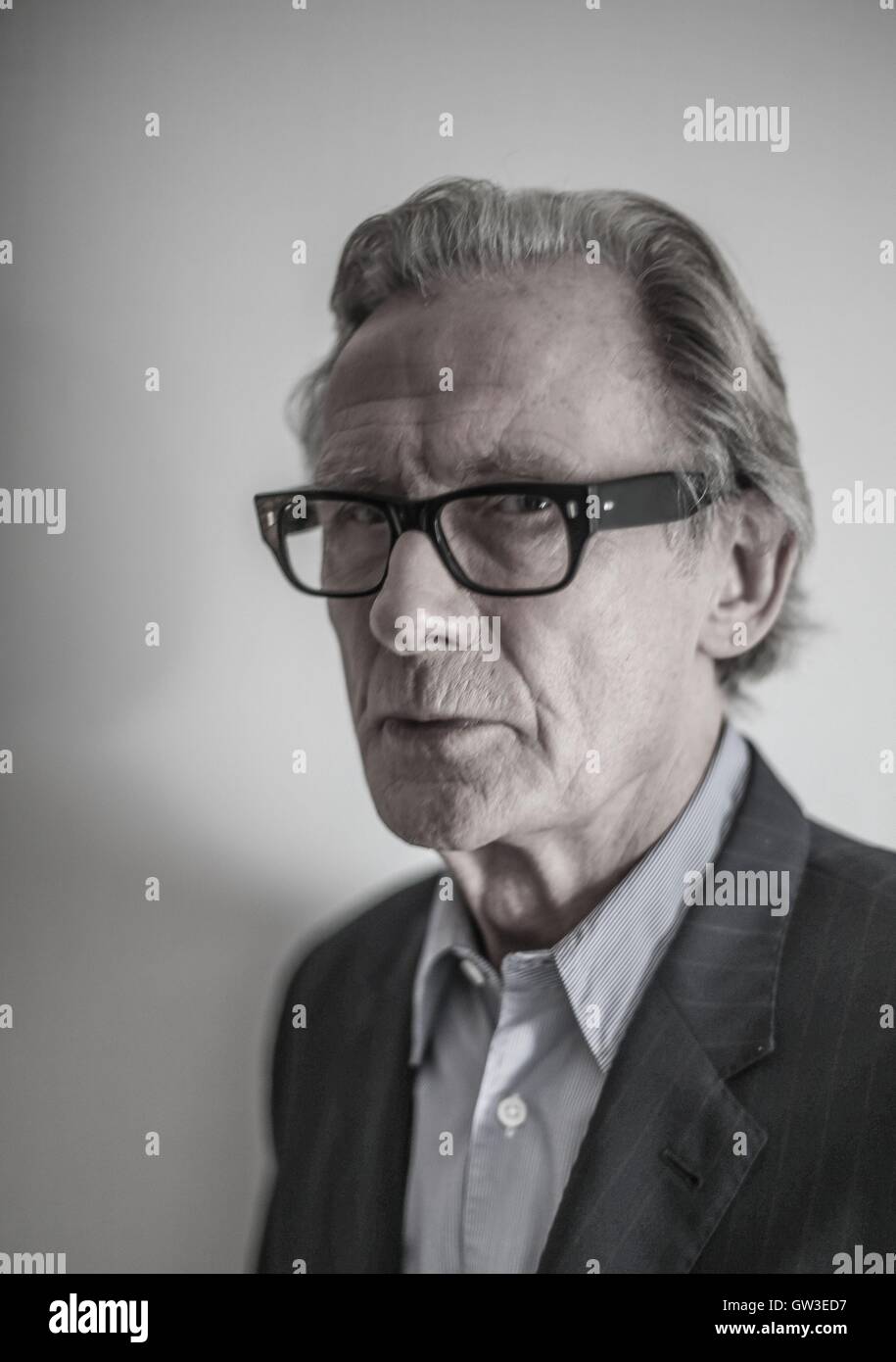 Actor Bill Nighy Attending An Interview About The Up Coming Film Limehouse Golem At The Toronto International Film Festival 2016 Stock Photo Alamy