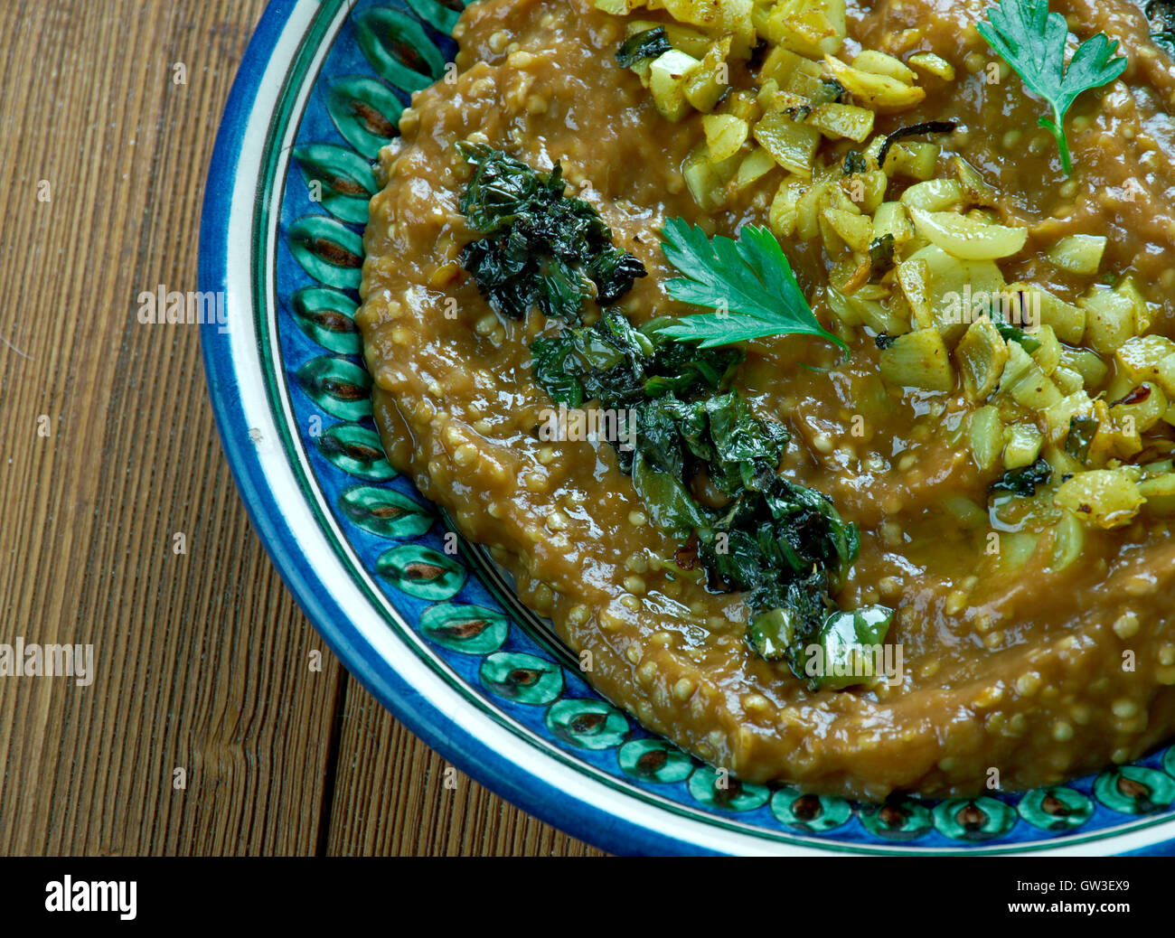 Kashk e Bademjan, Persian Eggplant Dish Stock Photo Alamy