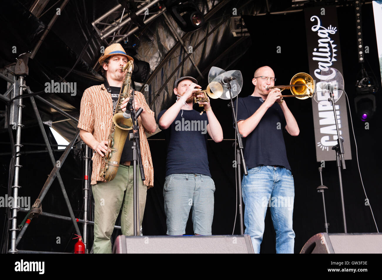 Buffalo Brothers play "The Lakeside Stage" Camper Calling, Ragley Hall ...