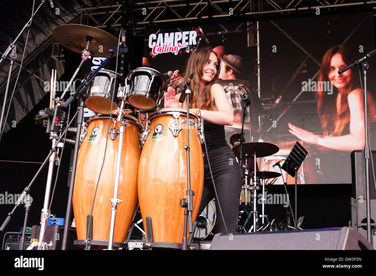 Buffalo Brothers play "The Lakeside Stage" Camper Calling, Ragley Hall ...