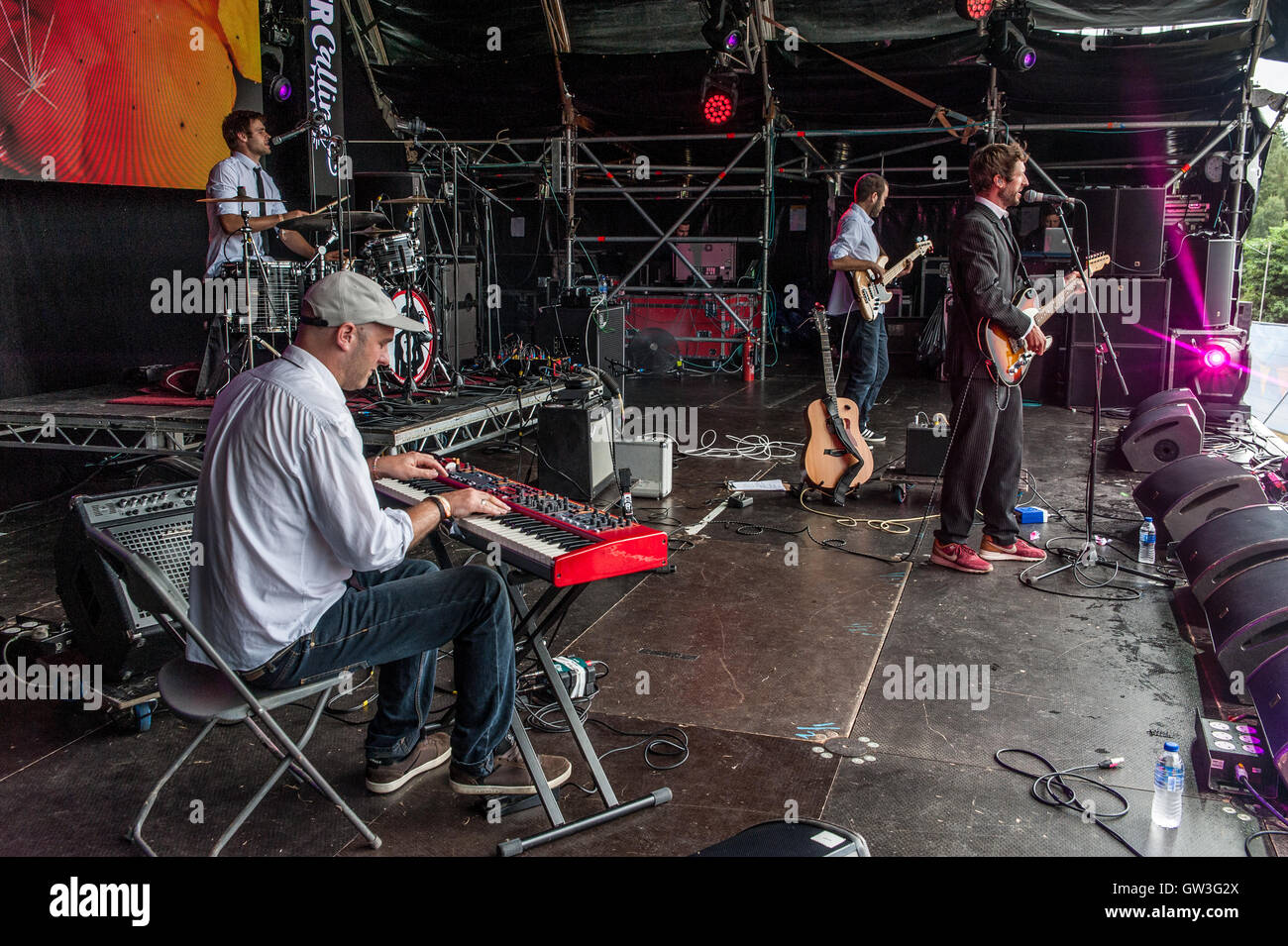 Undercover Hippy play "The Lakeside Stage" Camper Calling, Ragley Hall ...
