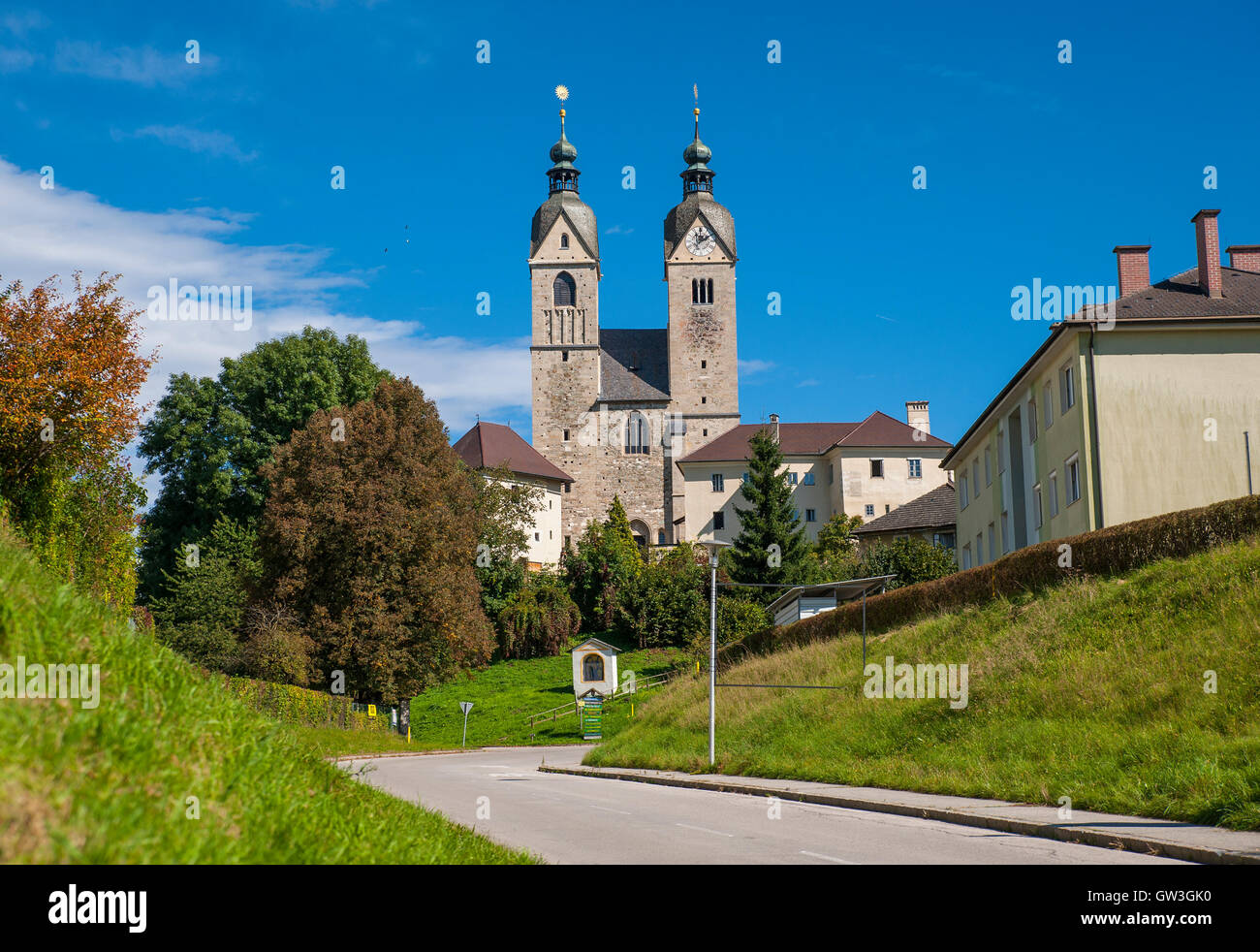 Maria Saal church (Gospa Sveta), Klagenfurt, Austria Stock Photo