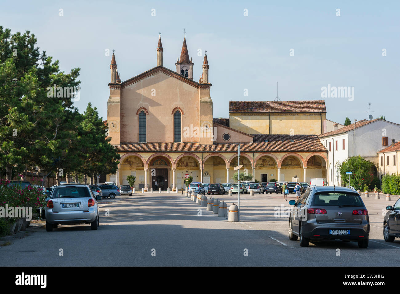 Grazia,ItalyJuly 4,2015View of the sanctuary of the Blessed Virgin of