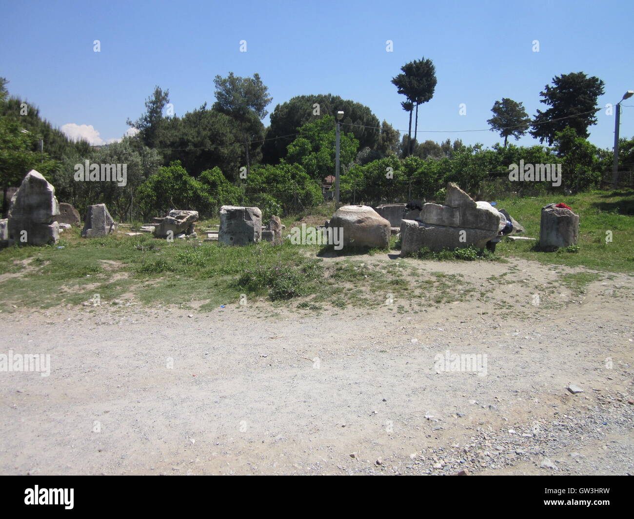 The Seven Sleepers ( 'companions of the cave') of Ephesus, Turkey Stock Photo