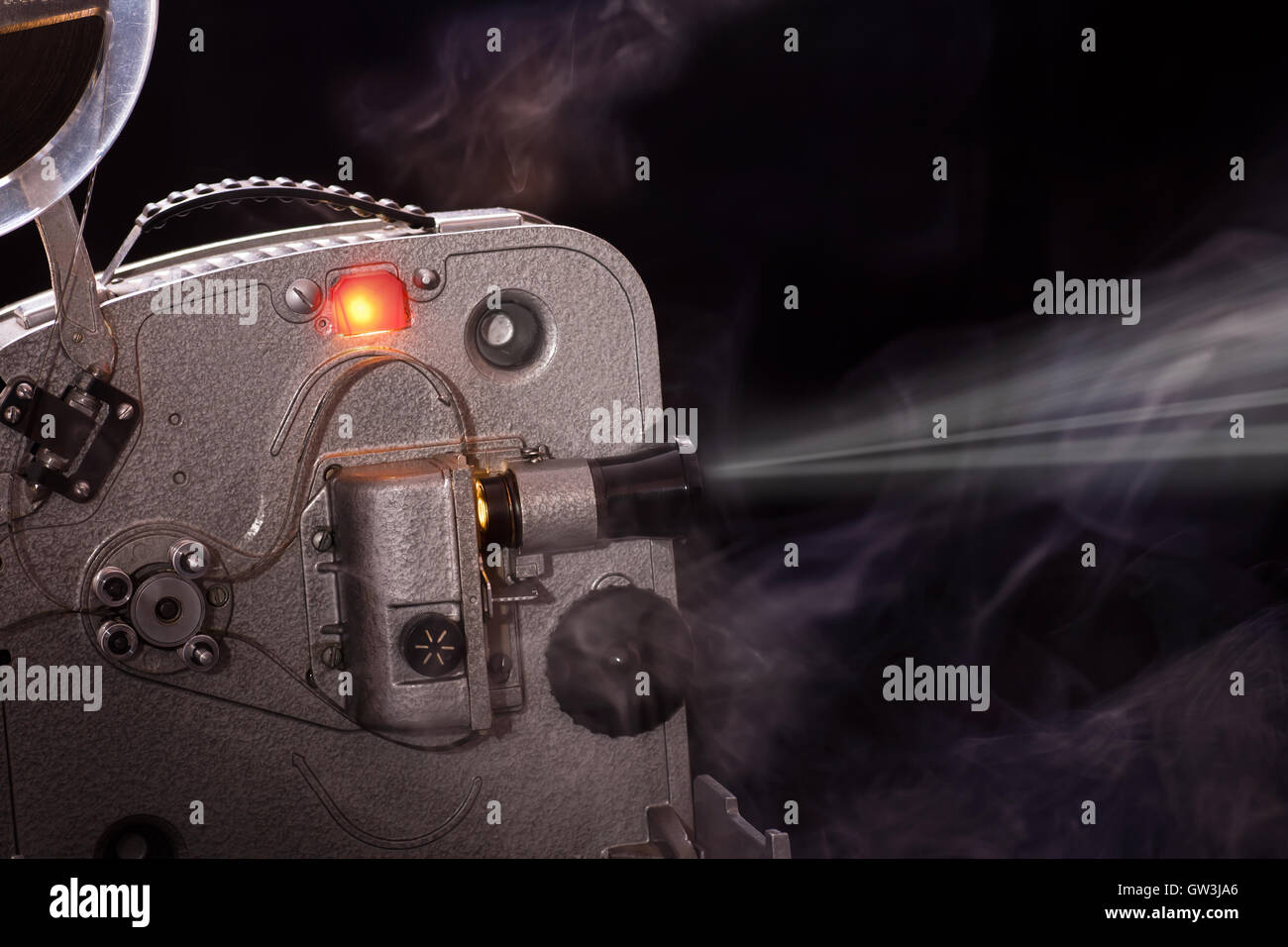 Old amateur movie projector Stock Photo