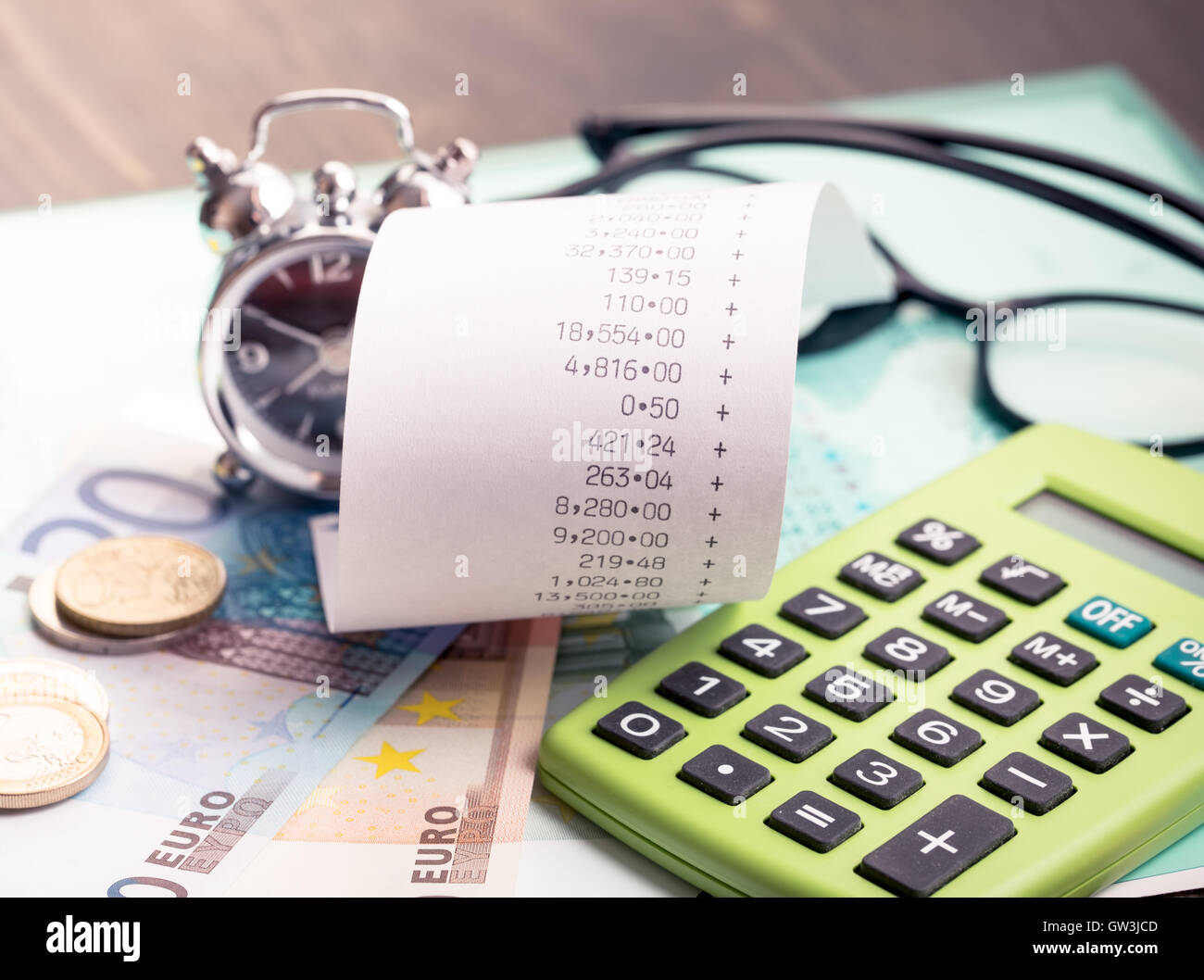 Personal finances planning concept Stock Photo