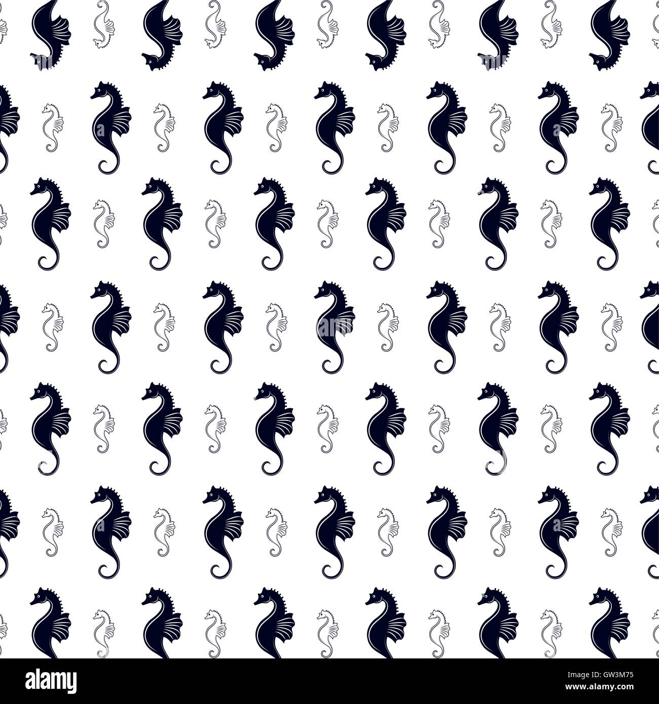 sea horse background Stock Vector Image & Art - Alamy