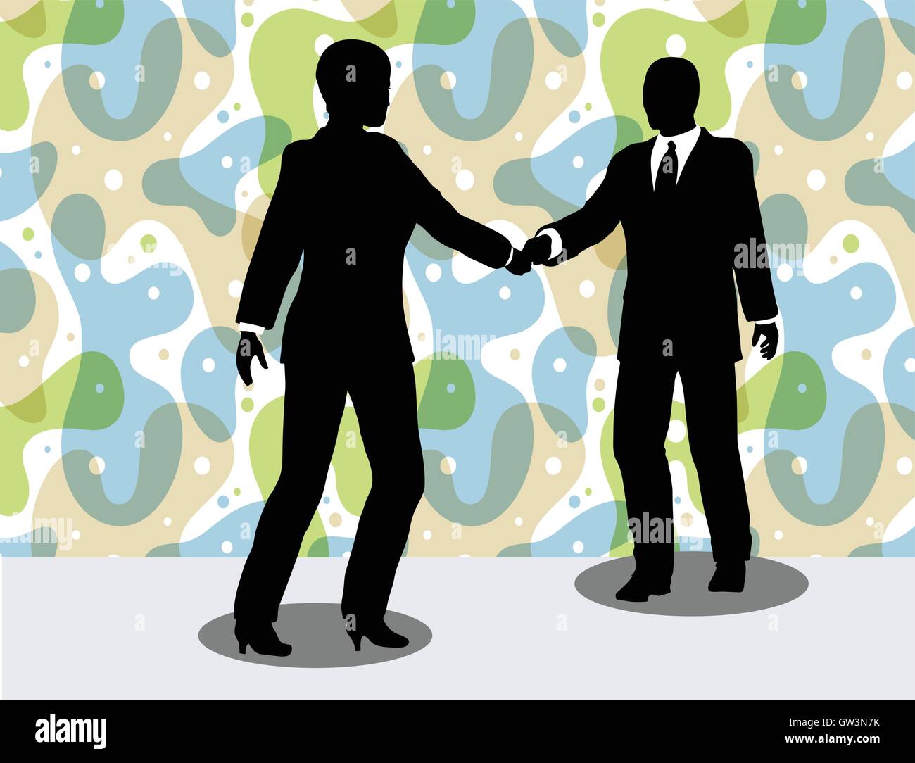 Handclasp vector vectors Stock Vector Images - Alamy