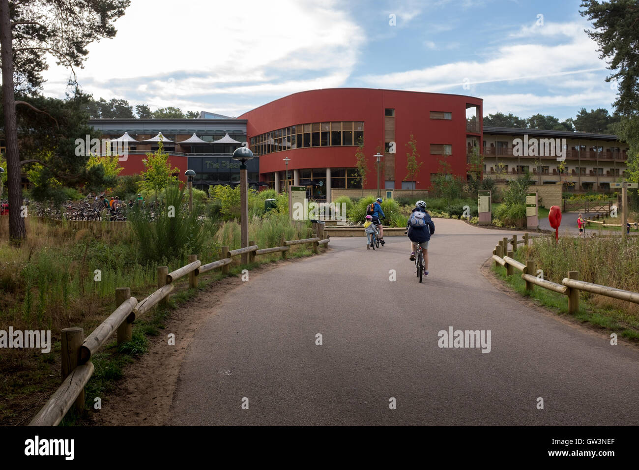 Center Parcs at Woburn, UK Stock Photo