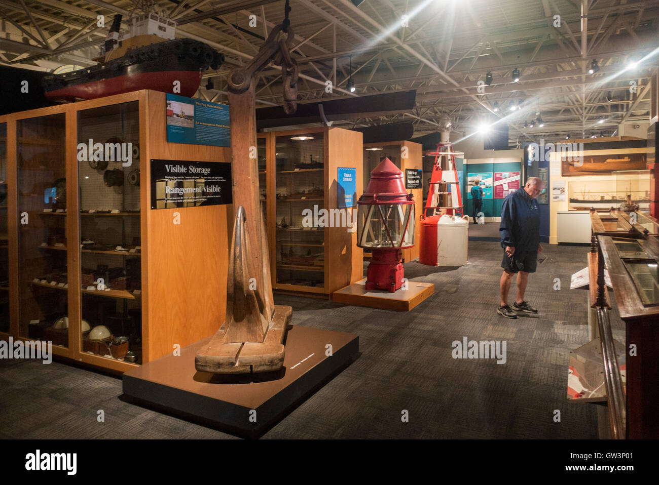 Maritime Museum of the Atlantic Halifax Nova Scotia Canada Stock Photo