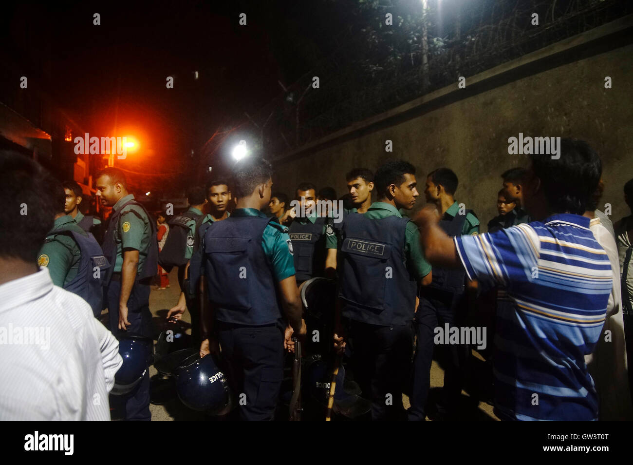 Dhaka Bangladesh 10th Sep 2016 Counter Terrorism And Transnational Crime Unit Cttc Members 8267