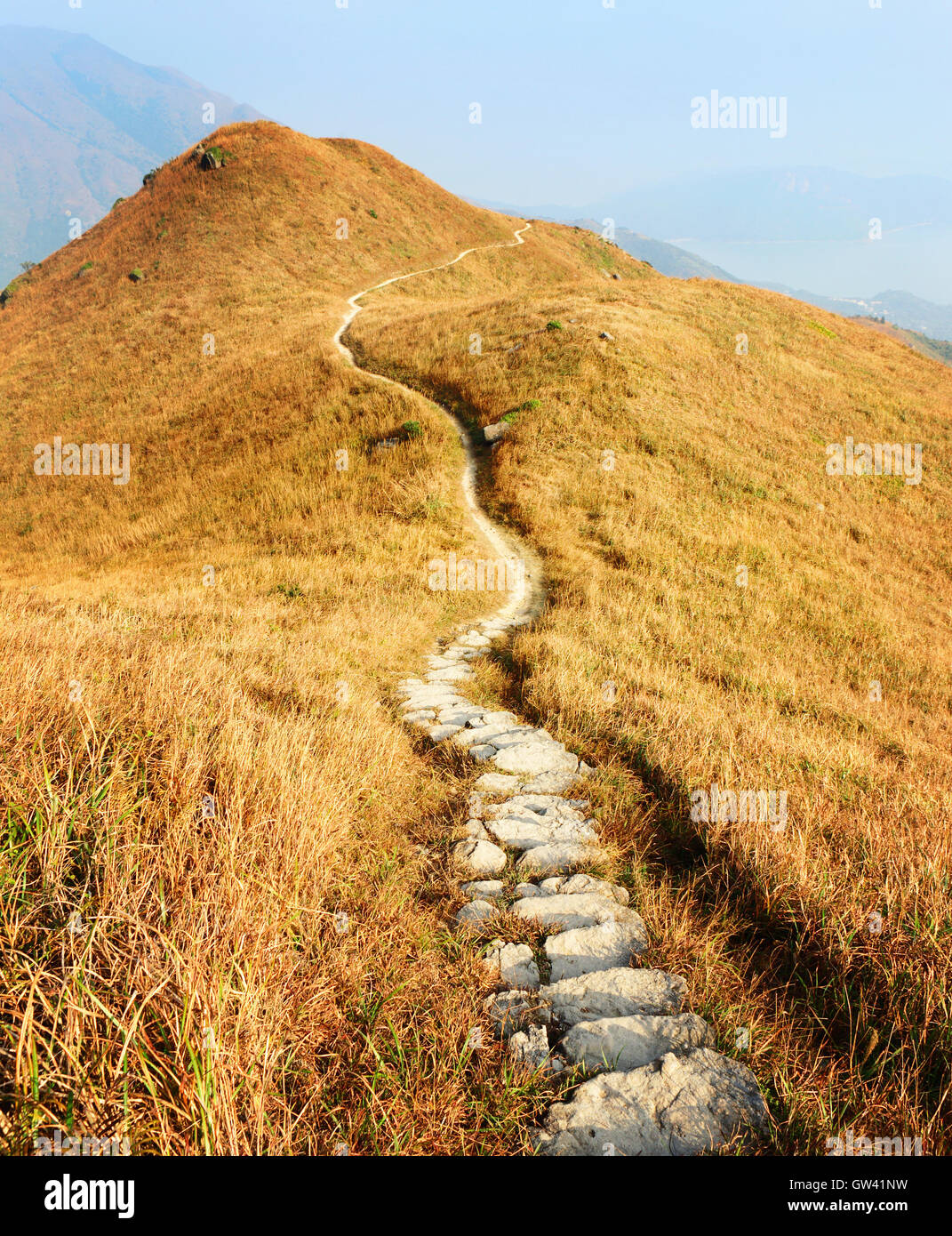 Hiking path Stock Photo
