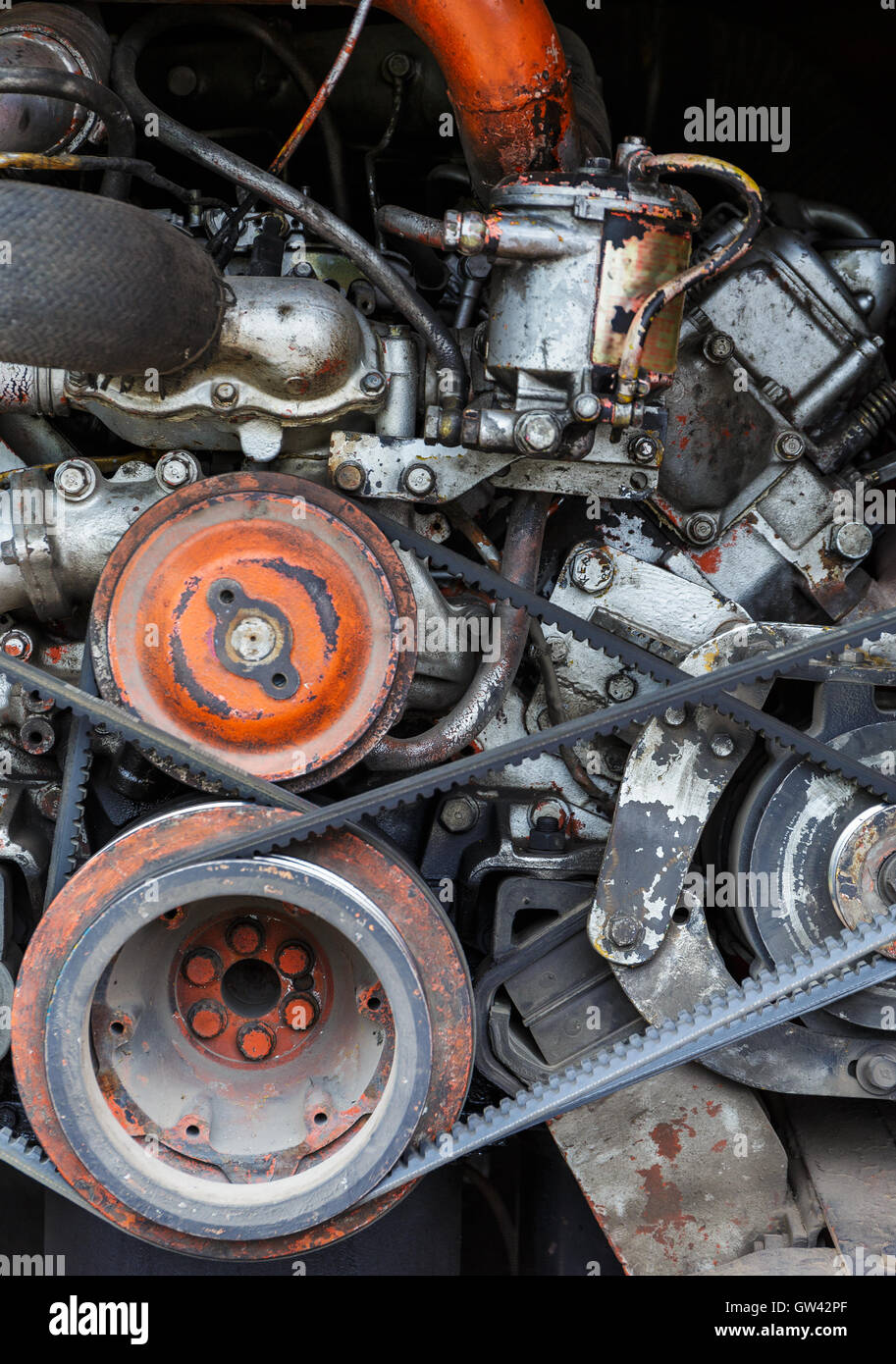 Vehicle engine Stock Photo