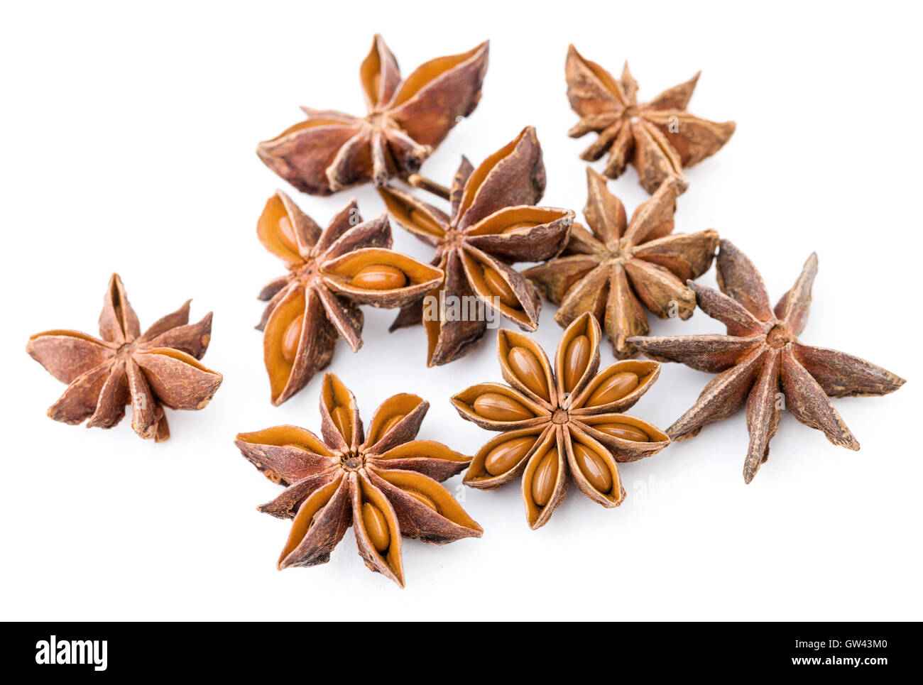 Star Chinese Rhostyllen Chinese herbal star anise Stock Photo - Alamy