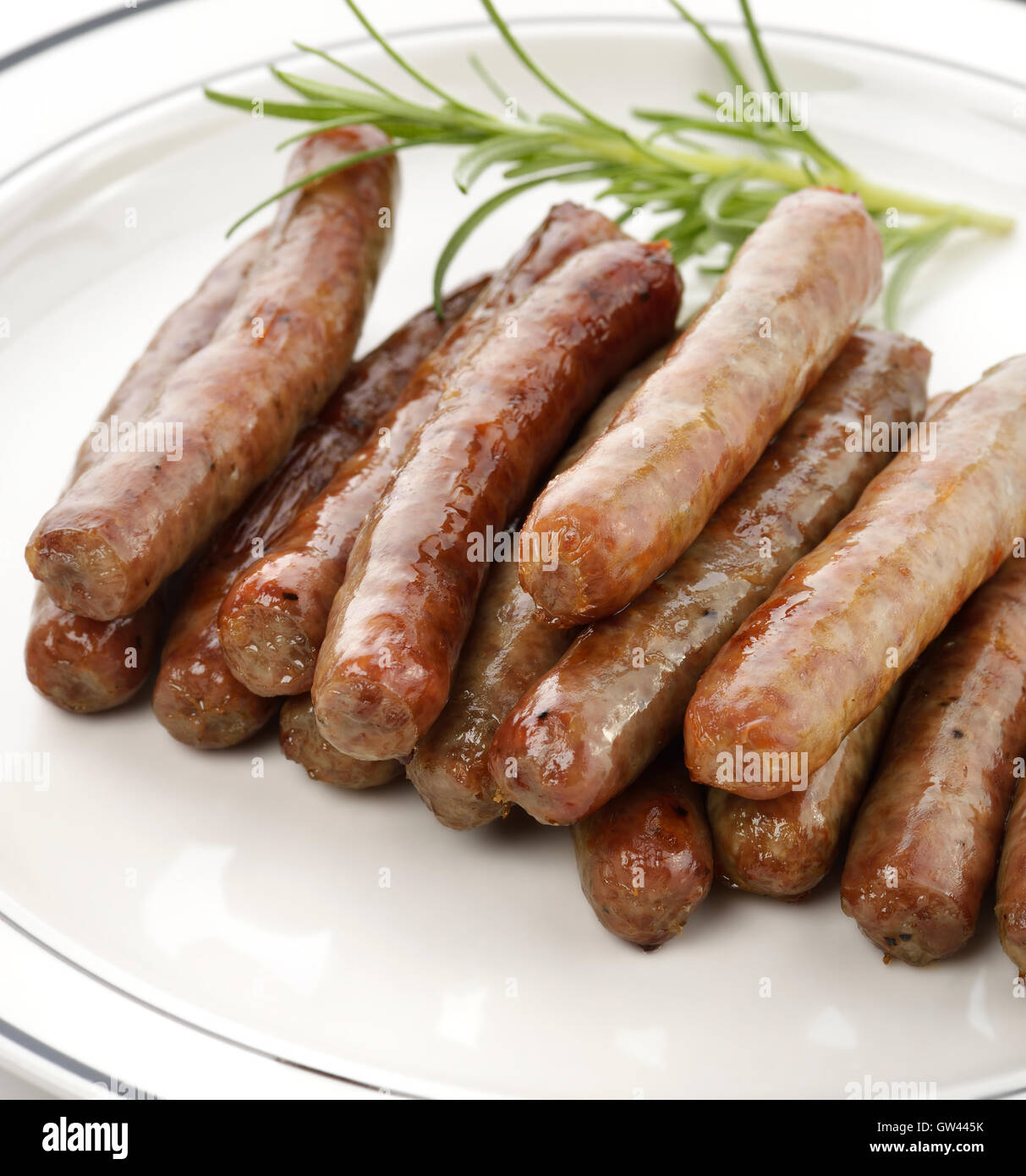 Sausage Links Stock Photo
