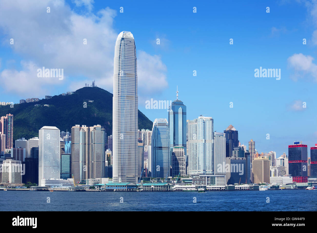 Hong Kong skyline Stock Photo - Alamy