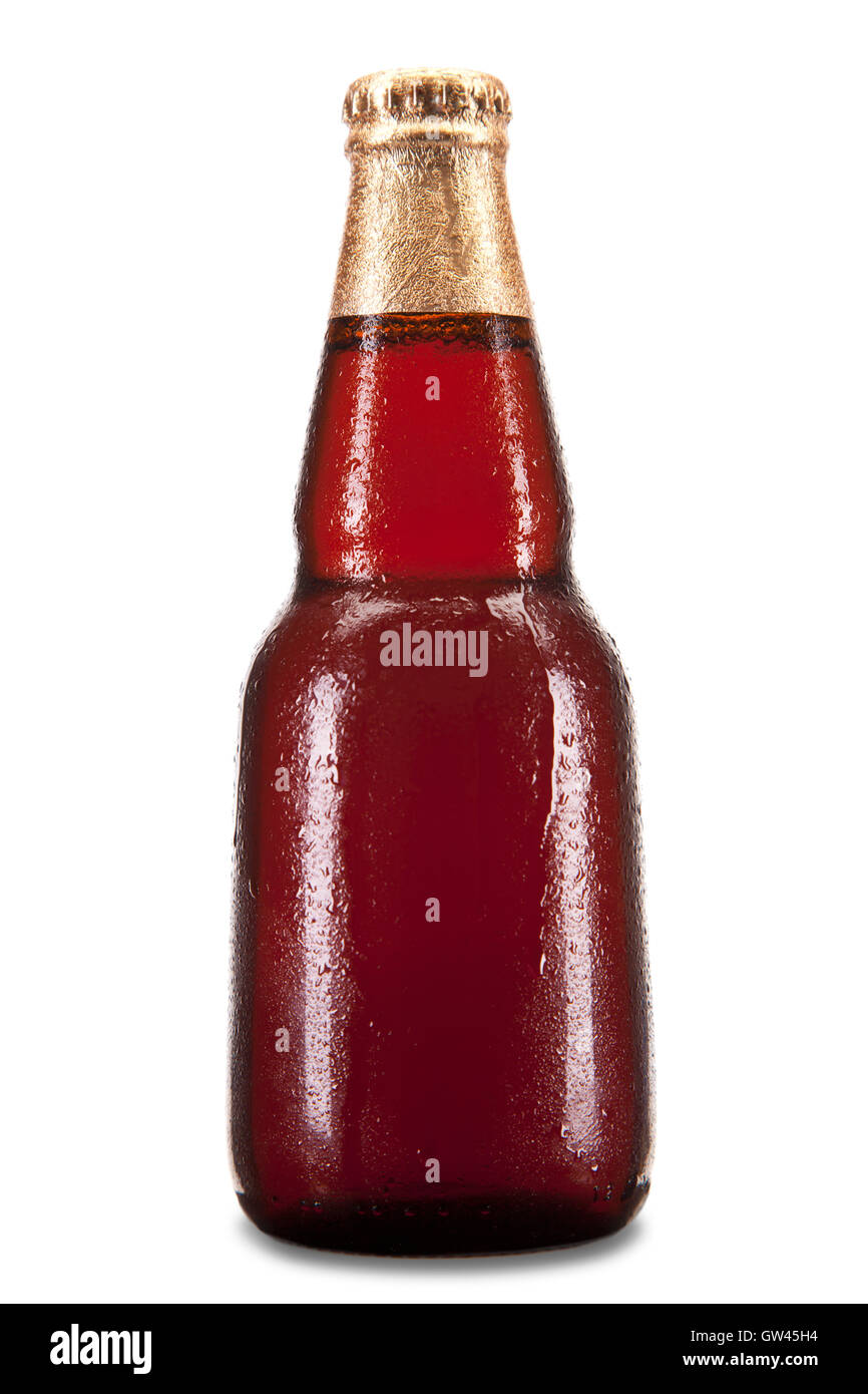 Beer isolated Stock Photo