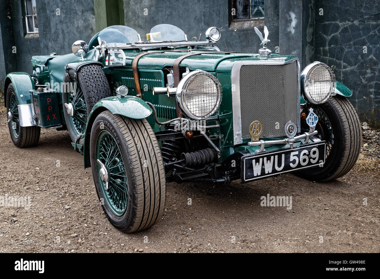Raneleigh Flyer Open Tourer Sports Car Stock Photo