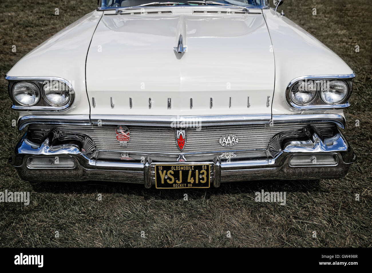 1958 Oldsmobile Super 88 Coupe Stock Photo