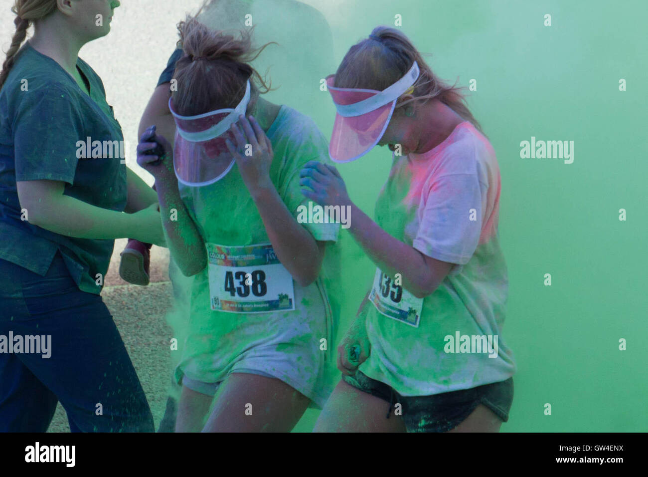 Colour run 2016 hi res stock photography and images Alamy