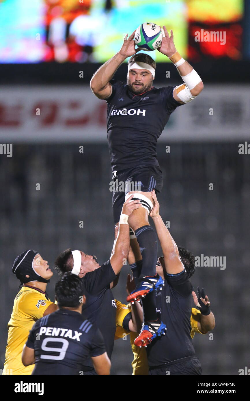 Tokyo, Japan. 10th Sep, 2016. Michael Broadhurst () Rugby Japan Rugby