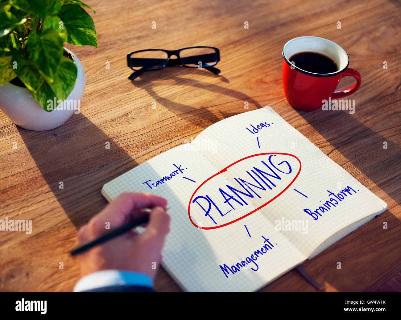 Process Business Strategy Management Solution Teamwork Concept Stock ...