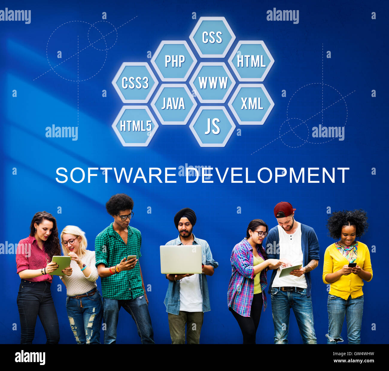 Computer Programming IT Codes Development Concept Stock Photo - Alamy