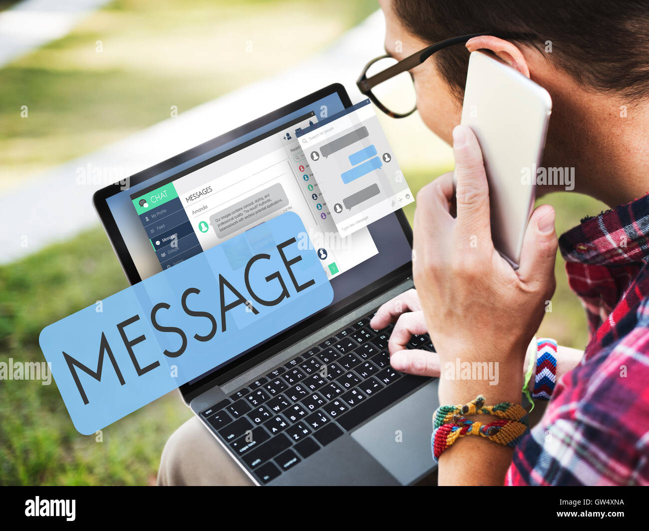Digital message hires stock photography and images Alamy
