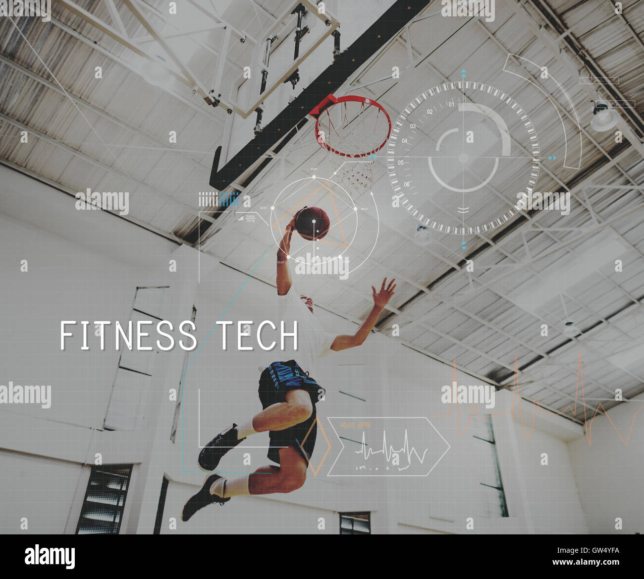 Fitness Tech Healthcare Wellness Innovation Concept Stock Photo Alamy