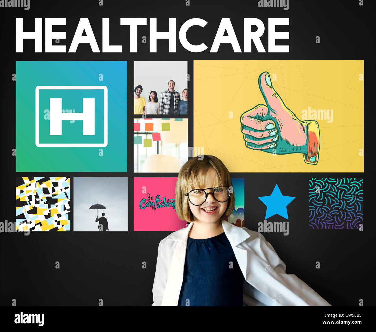 Hospital Healthcare Treatment Cure Concept Stock Photo - Alamy