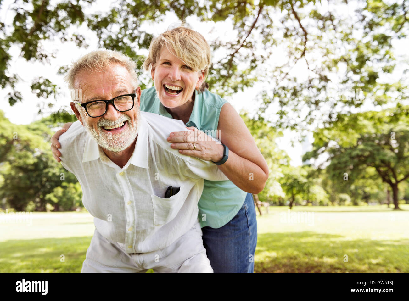 Couple Bonding Carrying Embracing Hugging Concept Stock Photo - Alamy