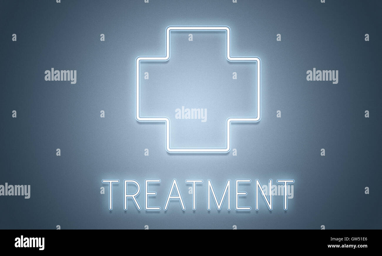 Hospital cross health treatment hi-res stock photography and images - Alamy